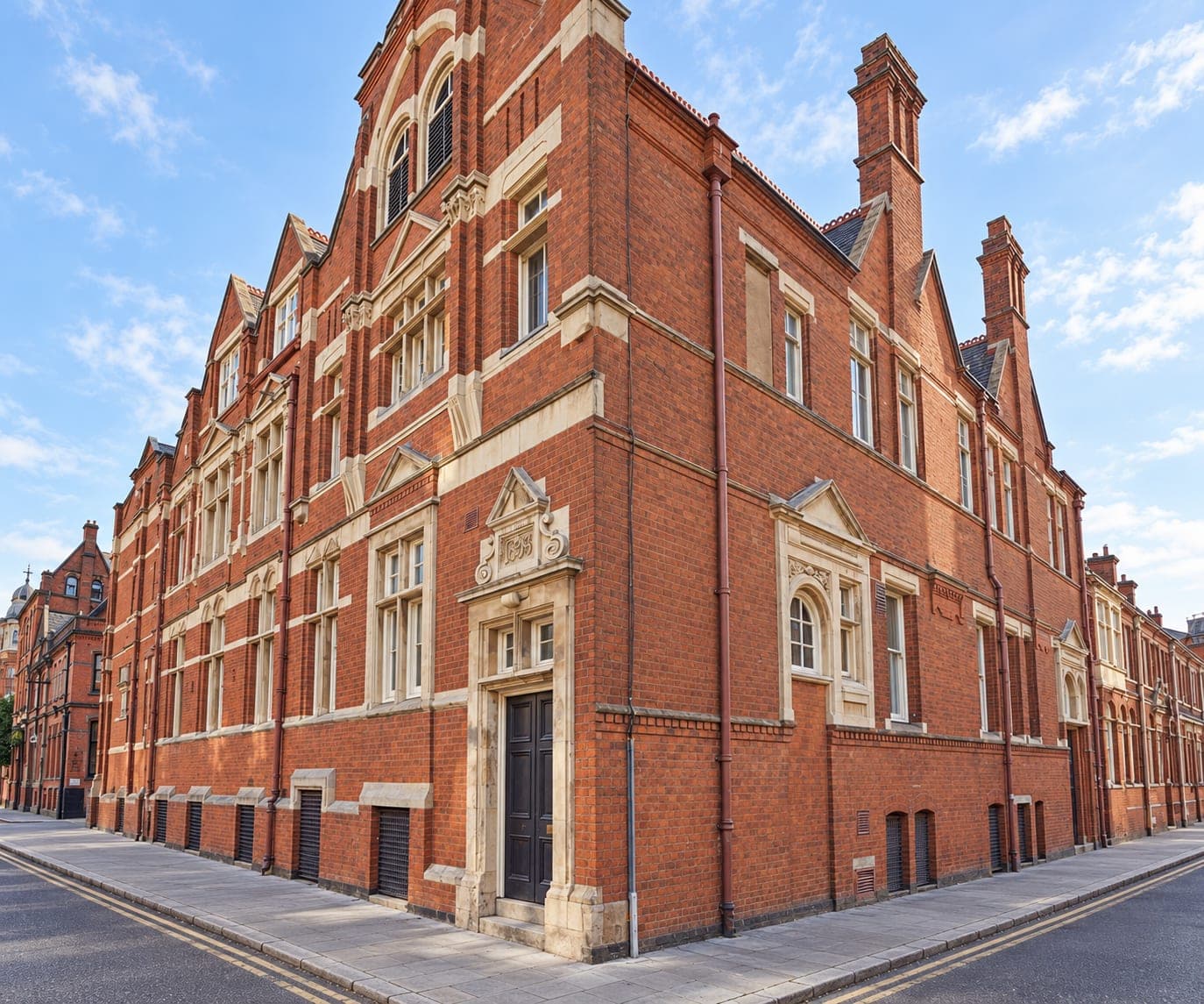 Grace Hall Leicester — Victorian Gothic building on Rupert Street, Leicester city centre